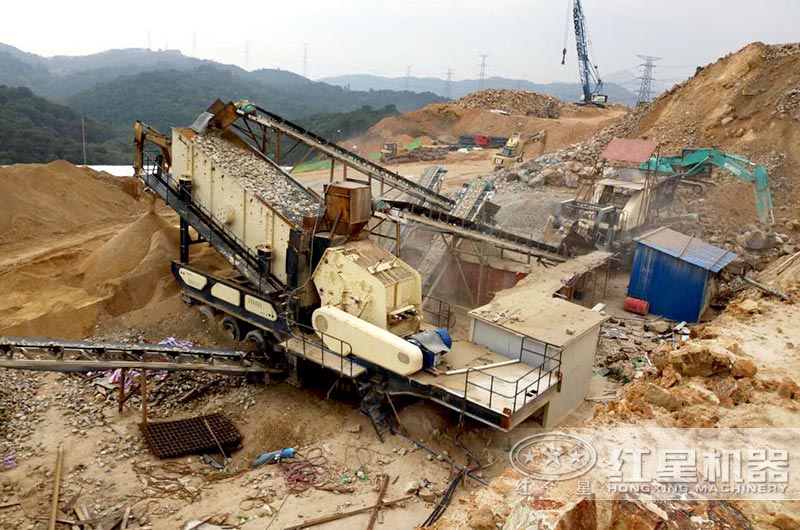 山西砂石料全套設備加工現場 山西砂石料全套設備加工現場