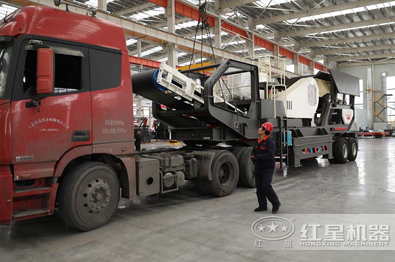 移動顎式破碎機發貨 移動顎式破碎機發貨