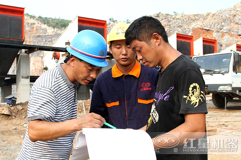 現場指導設備的安裝、調試