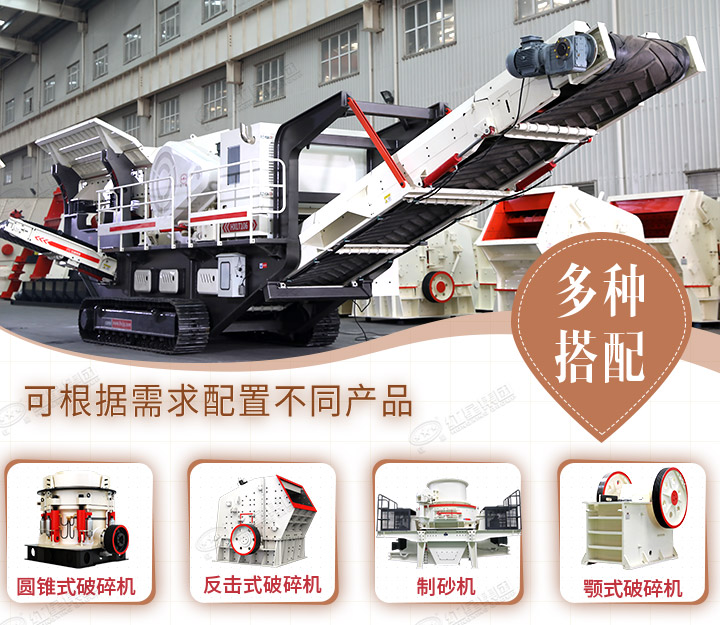 多種搭配可選，還可讓廠家設計搭配生產設備